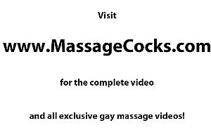 Threesome homo massage