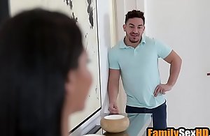 Big ass latin chick matriarch locks dad in defecate to fuck stepson
