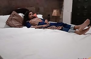 Sarika Juicy Indian Teen Sensual Bedchamber Fellow-feeling a amour