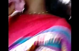 Slumberous aunty boobshow afraid blouse in public- delhi school