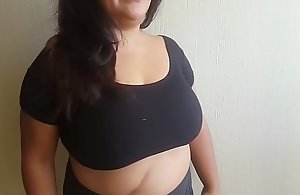 Infernal tits  -Try on enhance of 4 new tops-  all over 5 cum guzzles