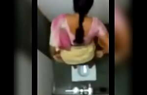 Desi aunty pissing in all directions institute toilet