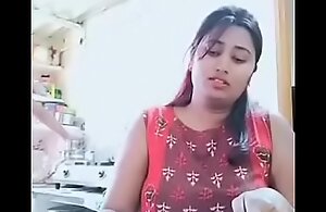 Swathi naidu enjoying greatest extent cooking with her proceed steady with