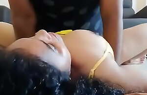 Mallu aunty fucked away from young guy