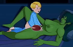 4995685 - Franklin Richards Jennifer Walters Gem Sfan She-Hulk animated