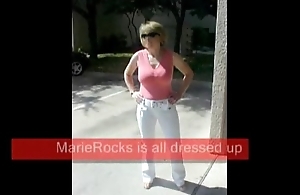 MarieRocks 50 And MILF - Sexy Undressing